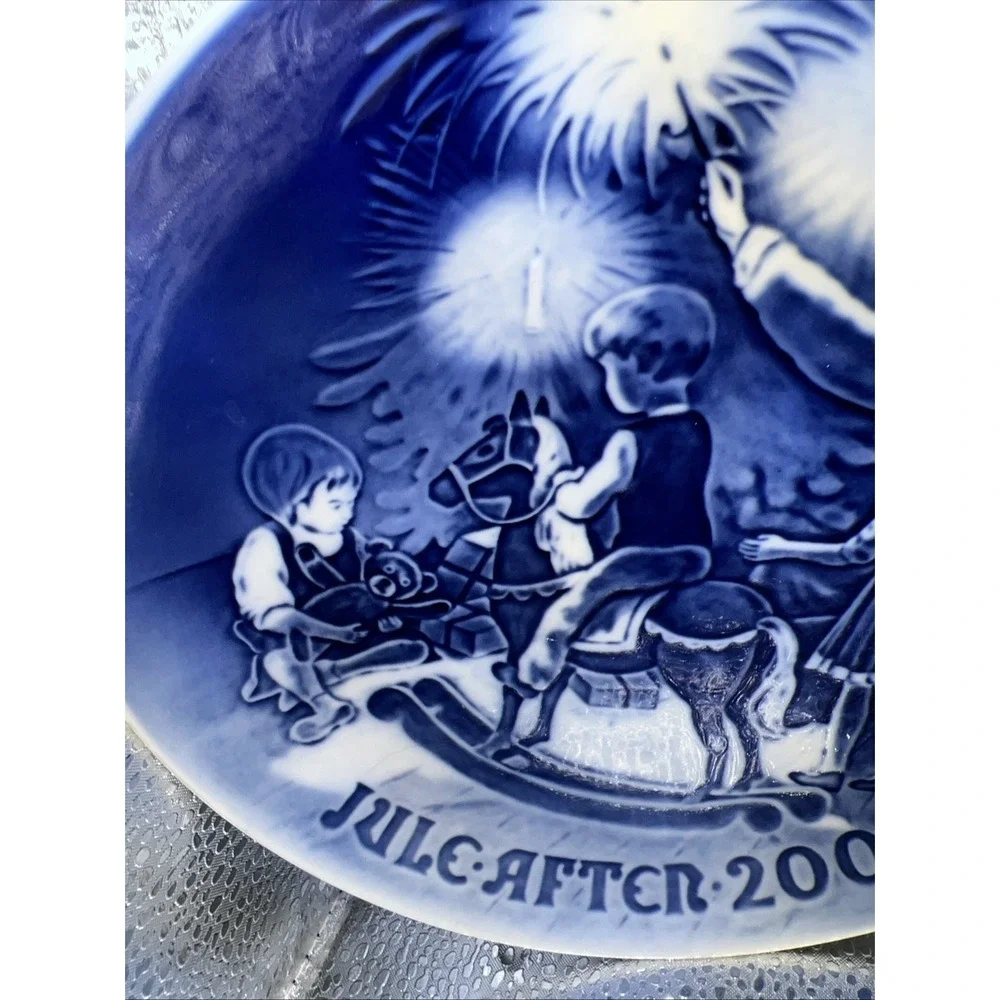2002 BING & GRONDAHL / ROYAL COPENHAGEN PIATTO DI‎ NATALE TOP PRIMA SCELTA